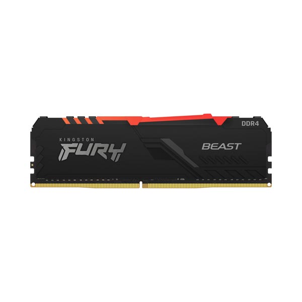 KINGSTON FURY Beast 16GB RGB DDR4 3600MHz CL18 Memory Kit - Black