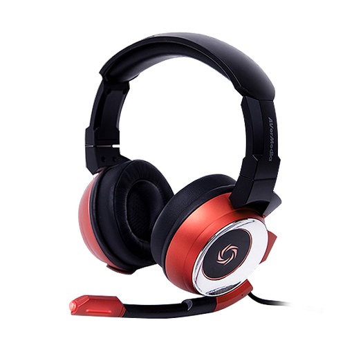 [GH337/RED] AVerMedia SonicWave GH337 Headset - Red