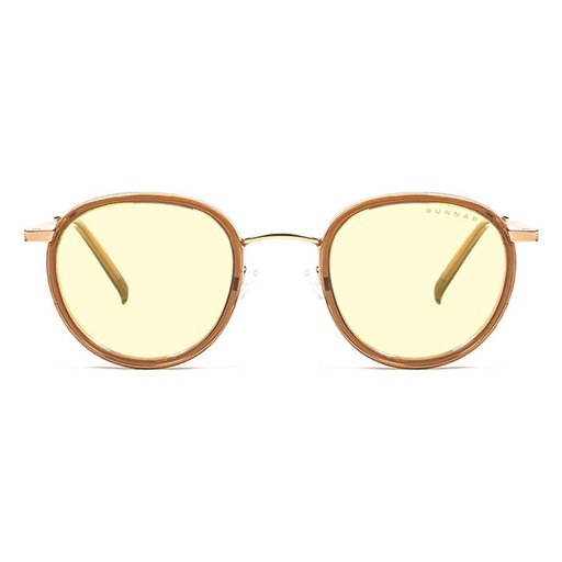 [ATH-02701] Gunnar ATHERTON Gaming Glasses - Satin Gold Amber