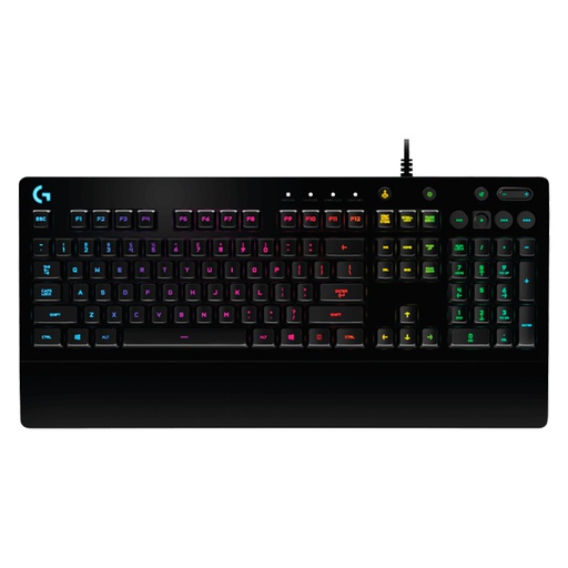 [920-008093] LOGITECH G213 PRODIGY RGB Wired Keyboard - Black