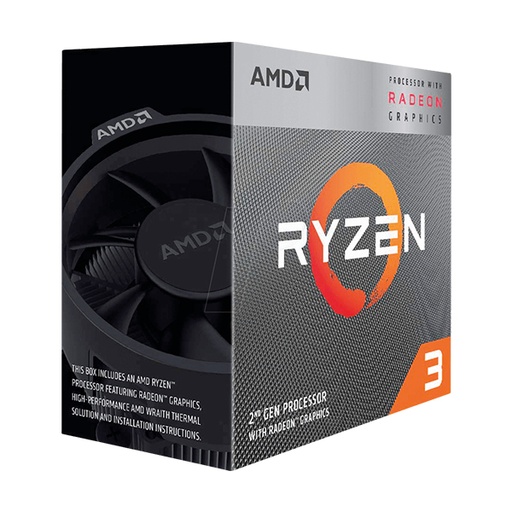 [YD3200C5FHBOX] AMD Ryzen 3 3200G Processor with Radeon Vega 8 Graphics