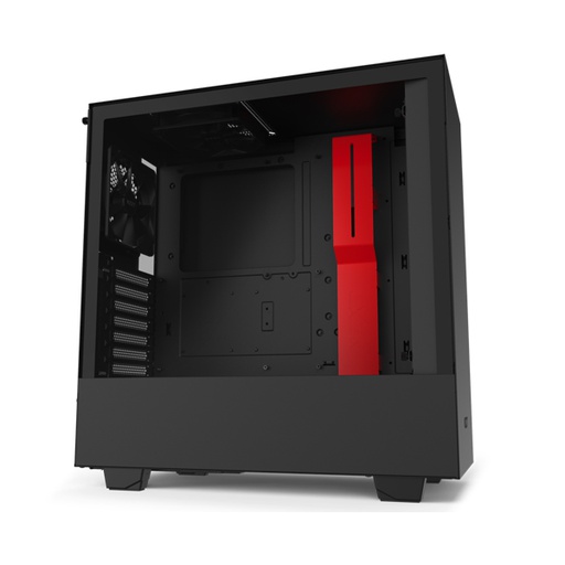 [CA-H510B-BR] NZXT H510 Mid Tower Case - Matte Black Red