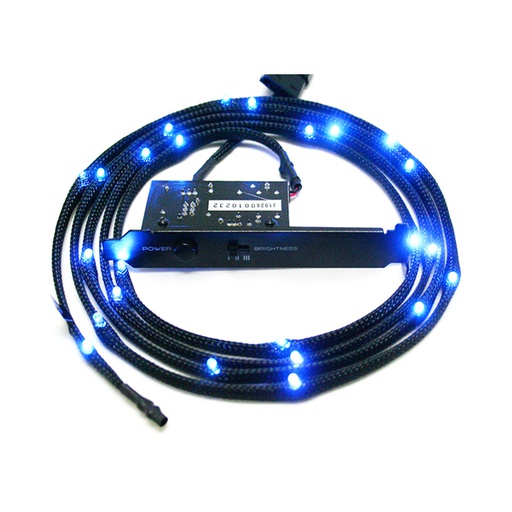 [CB-LED20-BU] NZXT Sleeved LED Kit 2 Meter - Blue