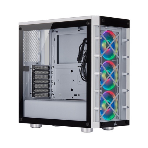 [CC-9011189-WW] Corsair iCUE 465X RGB Smart Mid Tower Case - White