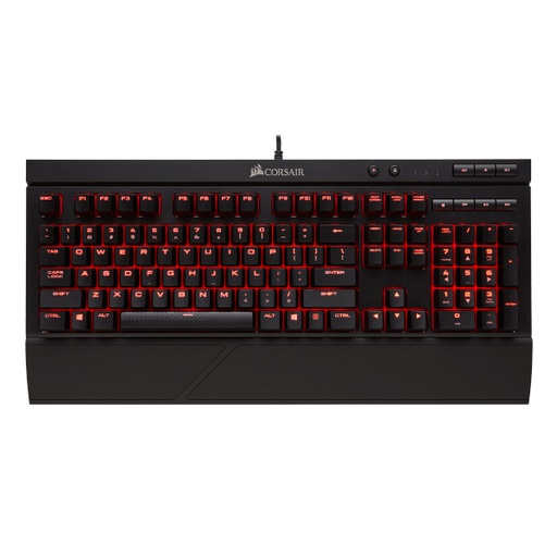 CORSAIR K68 Wired Cherry MX Red Mechanical Keyboard - Black