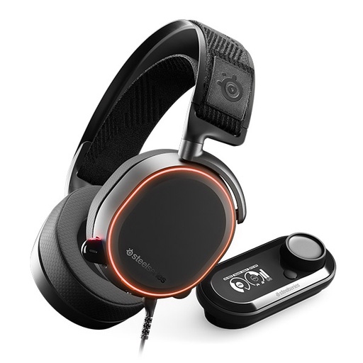 [SS-61453] STEELSERIES ARCTIS PRO And GameDAC RGB Wired Gaming Headset - Black