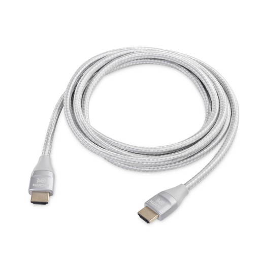 [300026-GRY-2M] Cable Matters Premium Braided 48Gbps 8K HDMI Cable - Grey