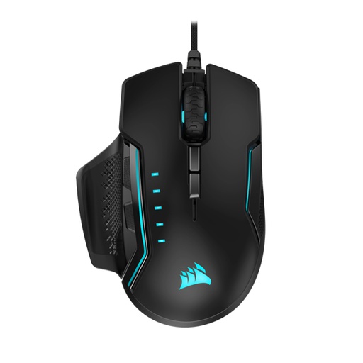 [CH-9302211-EU] CORSAIR GLAIVE PRO RGB Wired Gaming Mouse (EU) - Black