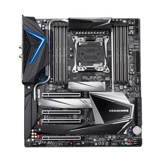 [X299XDESIGNARE10G] GIGABYTE X299X DESIGNARE 10G E-ATX Motherboard - Black