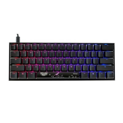 [DKME2061ST-RUSPDAAT1] Ducky Mecha Mini RGB Mechanical Keyboard Cherry Red