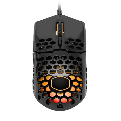 [MM-711-KKOL2] COOLER MASTER MM711 RGB Wired Gaming Mouse - Glossy Black