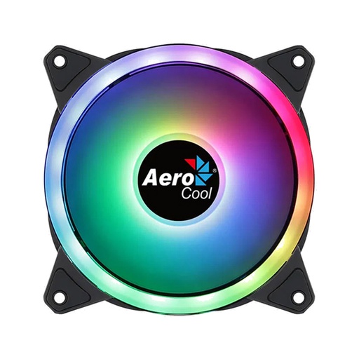 [4710562752571] AEROCOOL DUO 12 ARGB 120mm Case Fan - Black