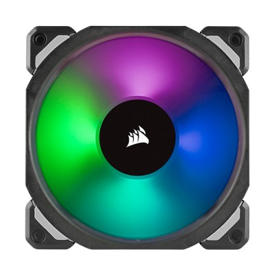 [CO-9050075-WW] CORSAIR ML120 PRO RGB LED 120mm PWM Premium Magnetic Levitation Single Case Fan - Black