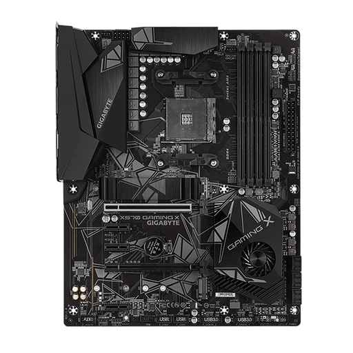 [X570GAMINGX] GIGABYTE X570 GAMING X AMD ATX Motherboard - Black