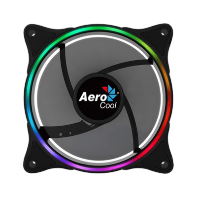 [4718009158122] AEROCOOL Eclipse 12 ARGB Case Fan - Black