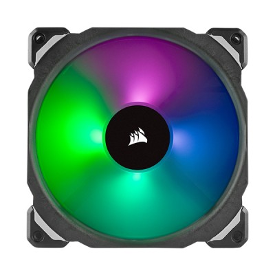 [CO-9050077-WW] CORSAIR ML140 PRO RGB LED 140MM PWM Premium Magnetic Levitation Single Case Fan -