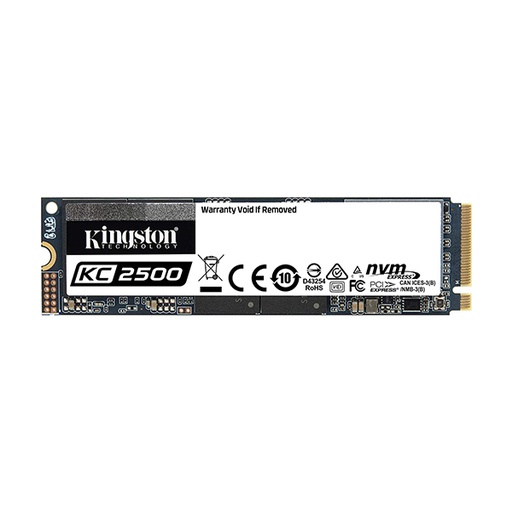 [SKC2500M8/2000G] Kingston KC2500 M.2 2280 SSD,(R-3500 W-2900)-2TB