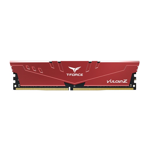 [TLZRD416G3200HC16F01] TEAM GROUP T-Force VULCAN Z Series 16GB DDR4 3200Mhz Memory Kit - Red