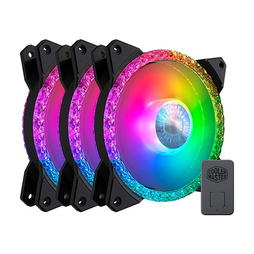 [MFY-B2DN-203PA-R1] Cooler Master MF120 PRISMATIC ARGB Case Fan - Triple Fan Kit