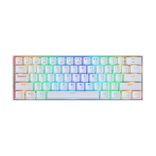 [K530W-RGB] Redragon K530 DRACONIC RGB Wireless Mechanical Keyboard - White