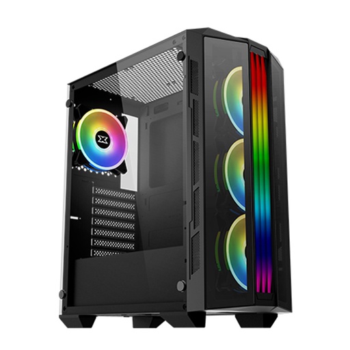 [EN46577] Xigmatek Triple X RGB Mid Tower Case - Black