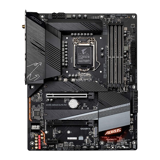 [Z590 AORUS ELITE AX] GIGABYTE Z590 AORUS ELITE AX (rev. 1.0) DDR4 ATX Motherboard - Black