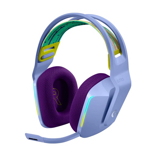 [981-000890] Logitech G733 LIGHTSPEED Wireless Gaming Headset - Lilac