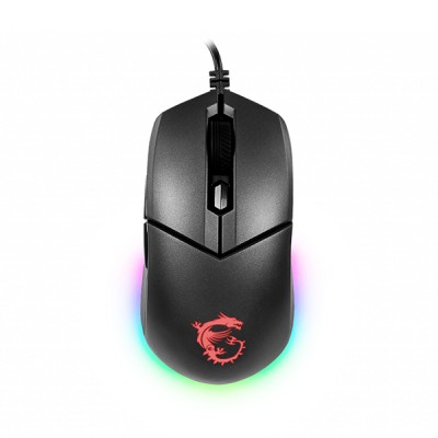 [GM11-CLUTCH] MSI CLUTCH GM11 RGB Wired Gaming Mouse - Black