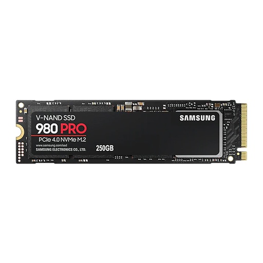 [MZ-V8P250BW-980-PRO] Samsung 980 PRO PCle 4.0 NVMe M.2 SSD,(R-6,400 MB/s W-2,700 MB/s)-250GB
