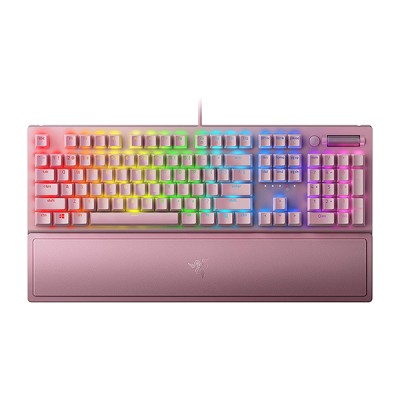 [RZ03-03541800-R3M1] RAZER BLACKWIDOW V3 RGB Wired Quartz Mechanical Keyboard - Pink
