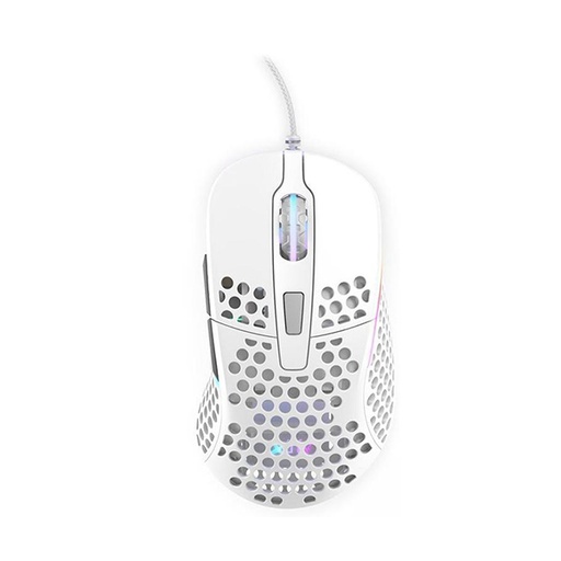 [XG-M4-RGB-WHITE] Xtrfy M4 RGB Gaming Mouse - White