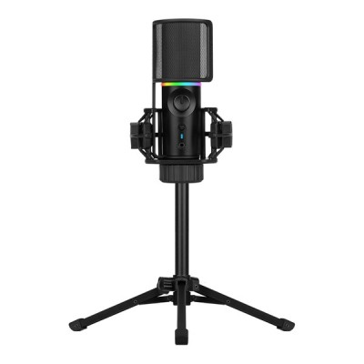 [MIC-48-RGB-TP-BK] Streamplify MIC TRIPOD RGB Microphone With Tripod