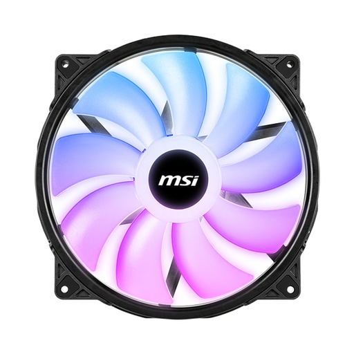 [MAX F20A-1] MSI MAG MAX F20A-1 200mm ARGB Case Fan - Black