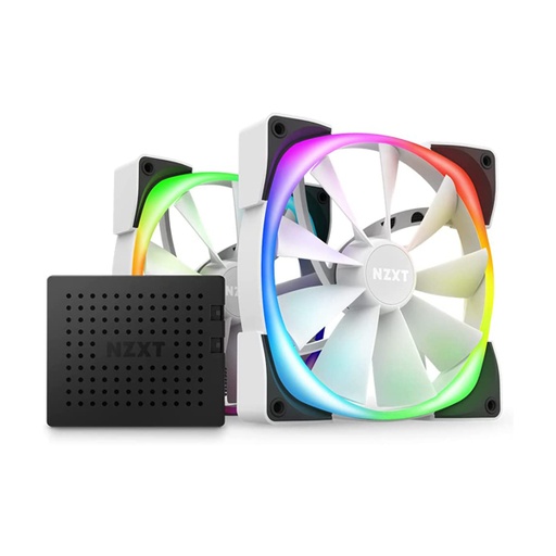 [HF-2814C-DW] NZXT Aer RGB 2 - 140mm Twin Starter - White