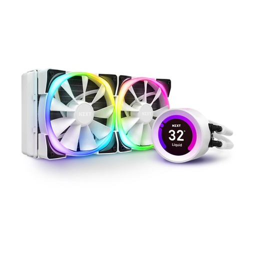 [RL-KRZ53-RW] NZXT Kraken Z53 RGB - 240mm AIO Liquid Cooler - White