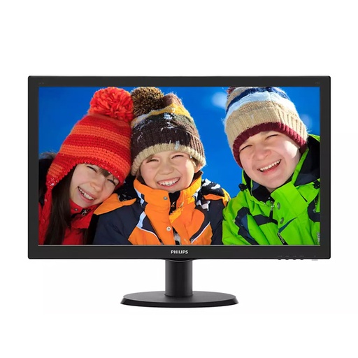 [243V5QHABA] PHILIPS 24 Inch FHD 60Hz 243V5QHABA Gaming Monitor - Black