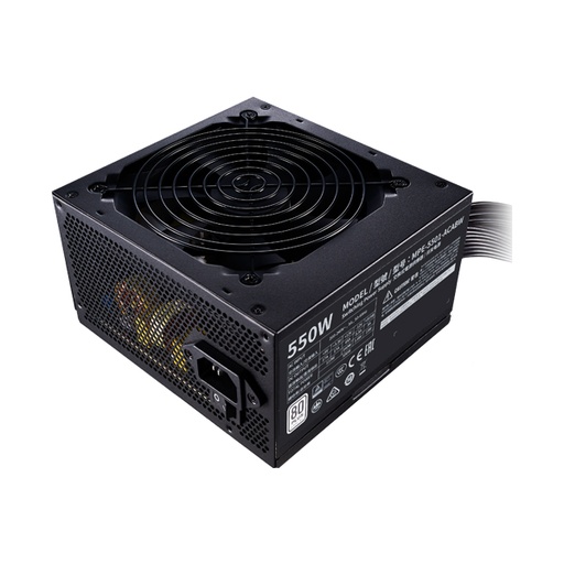 [MPE-5501-ACABW-BUK] COOLER MASTER MWE 550W V2 80 Plus Bronze Power Supply - Black