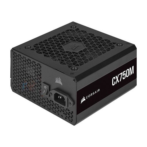 [CP-9020222-UK] CORSAIR CX-M Series CX750M 750W 80 Plus Bronze Semi Modular ATX Power Supply (UK) - Black