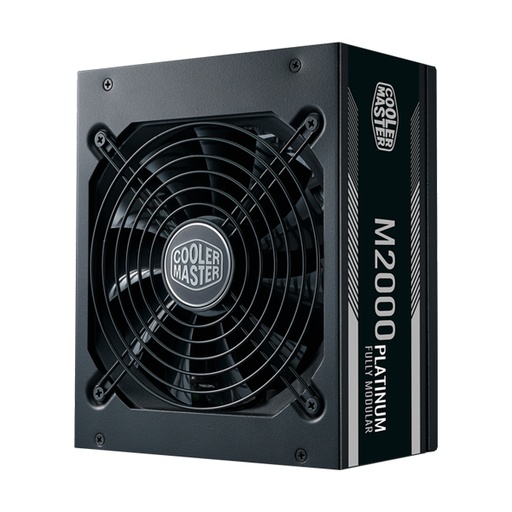 [MPZ-K001-AFFBP-UK] COOLER MASTER M2000W 80 Plus Platinum Full Modular Power Supply - Black