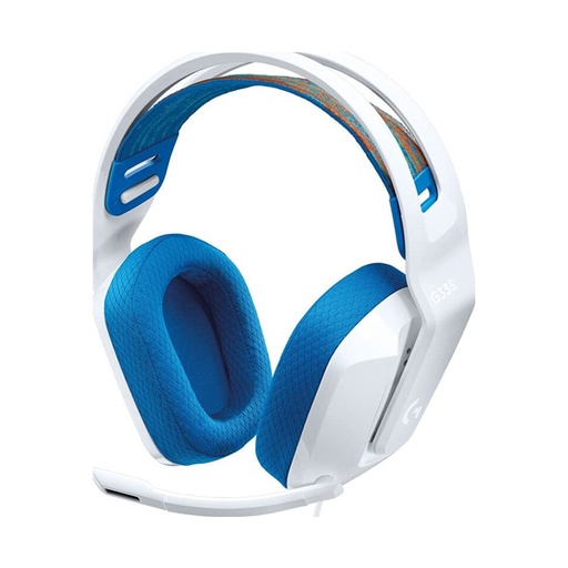 [981-001018] Logitech G335 Wired Gaming Headset - White