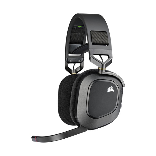 [CA-9011235-NA] CORSAIR HS80 RGB Wireless Premium Gaming Headset with Spatial Audio